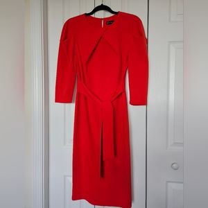 New York and Company Orange/Red Dress Size Small